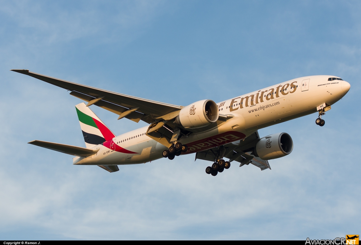 A6-EWE - Boeing 777-21H/LR - Emirates