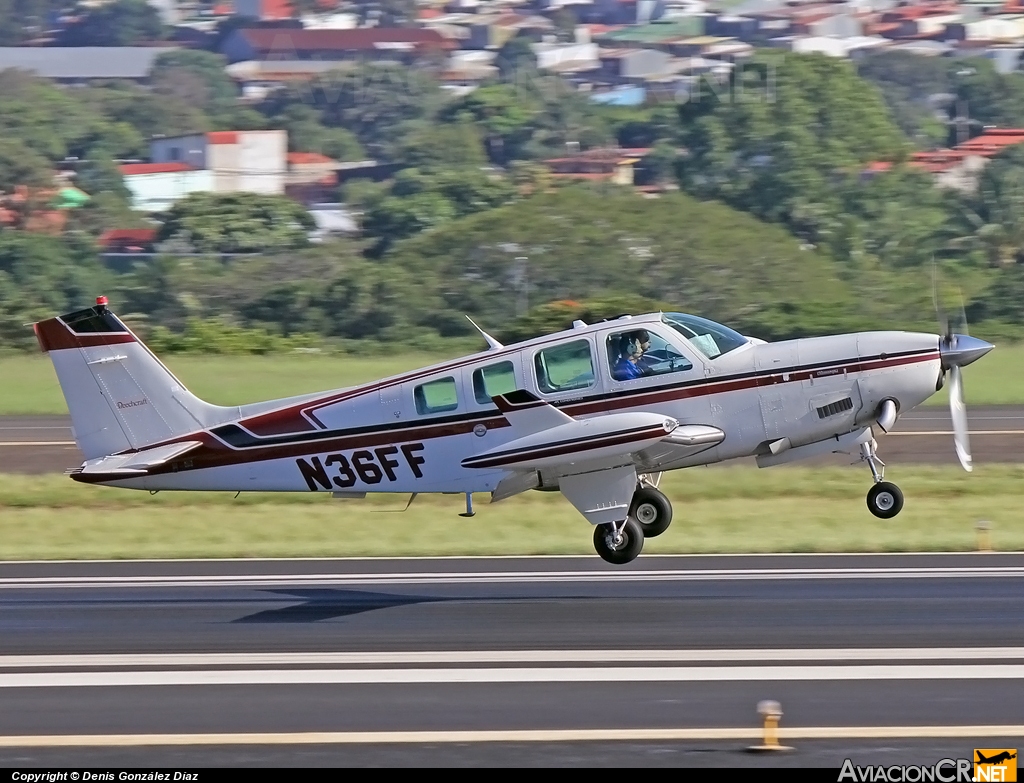 N36FF - Beechcraft A36 Bonanza - Privado