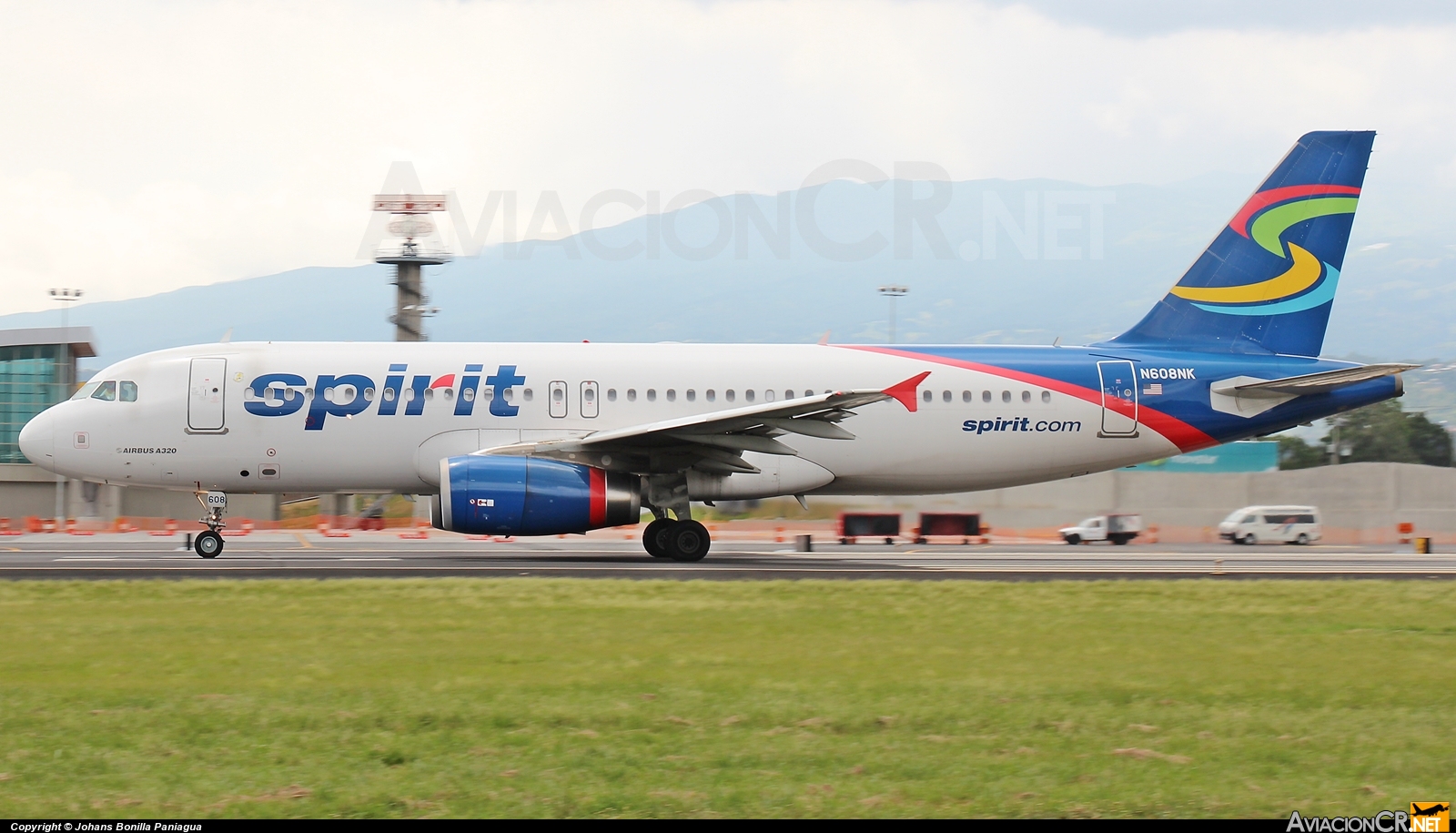 N608NK - Airbus A320-232 - Spirit Airlines