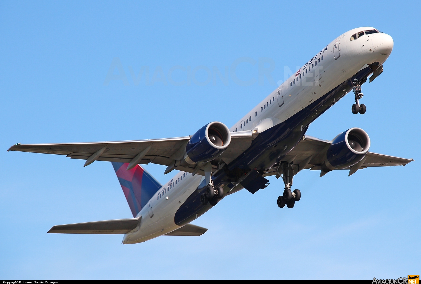 N655DL - Boeing 757-232 - Delta Air lines