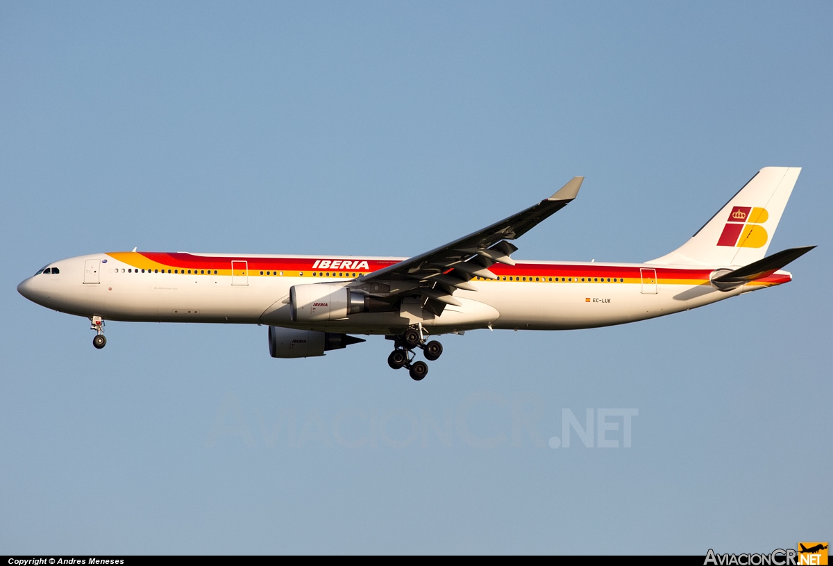 EC-LUK - Airbus A330-201 - Iberia