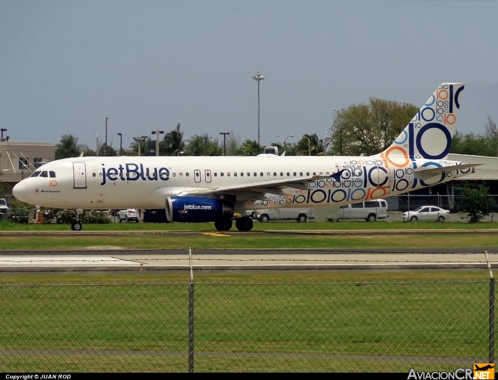 N569JB - Airbus A320-232 - Jet Blue