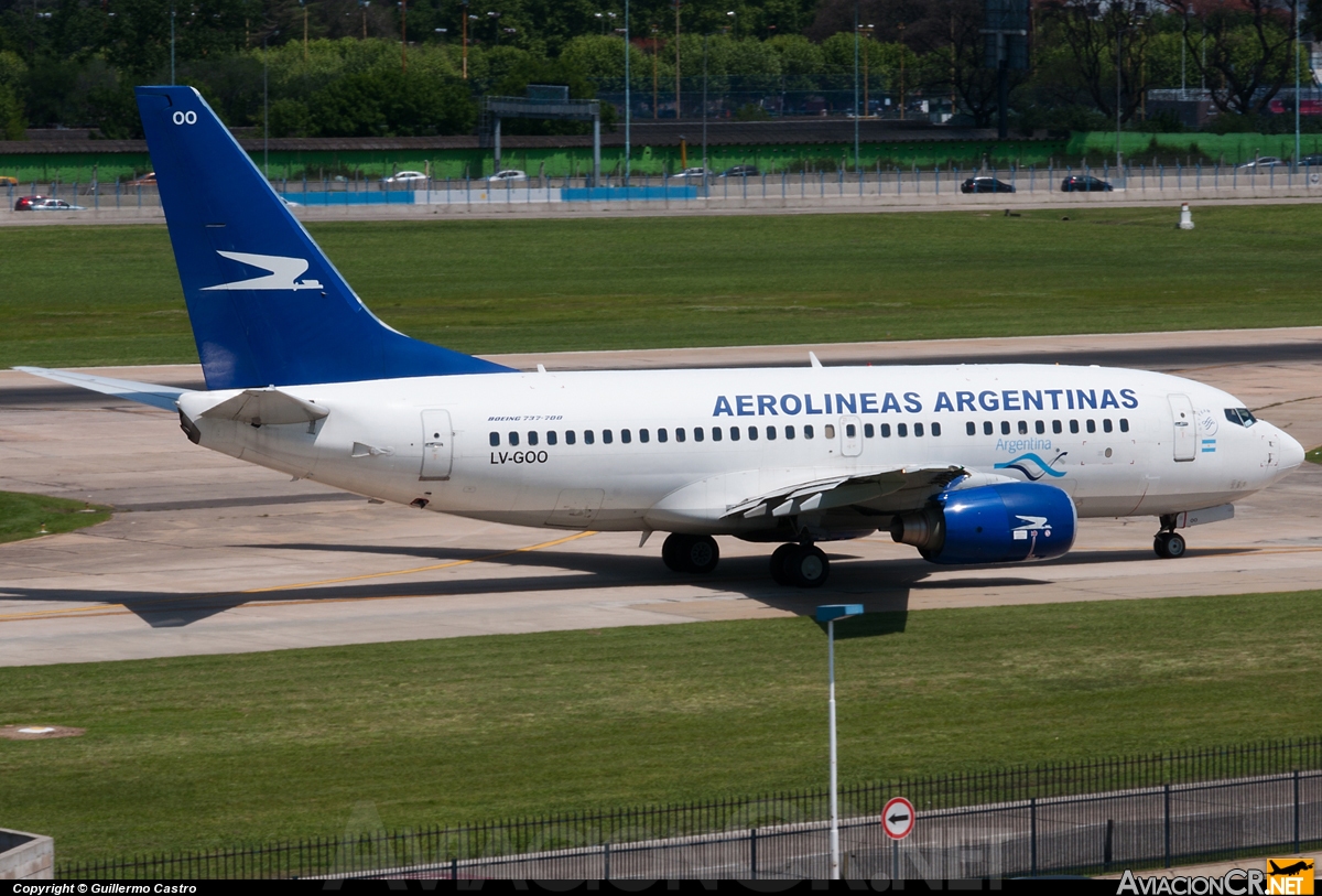 LV-GOO - Boeing 737-7BD - Aerolineas Argentinas