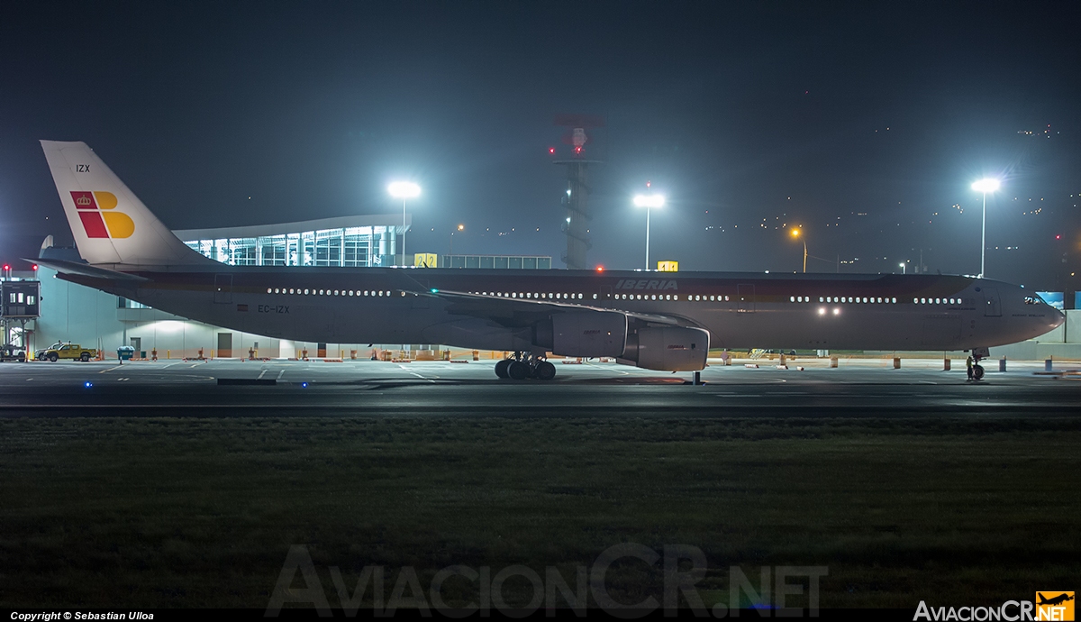 EC-IZX - Airbus A340-642 - Iberia