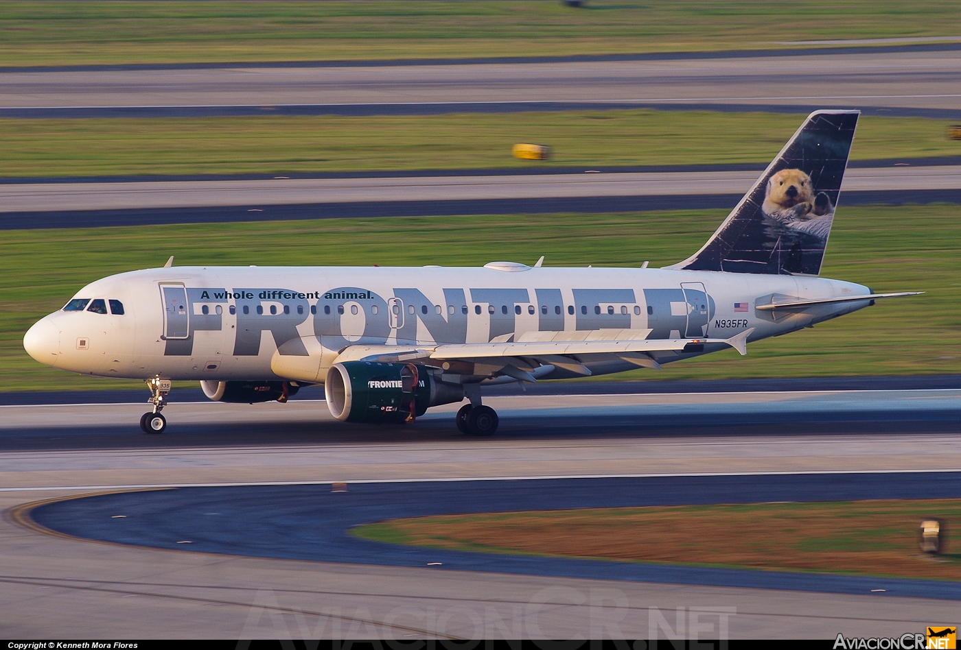 N935FR - Airbus A319-111 - Frontier Airlines