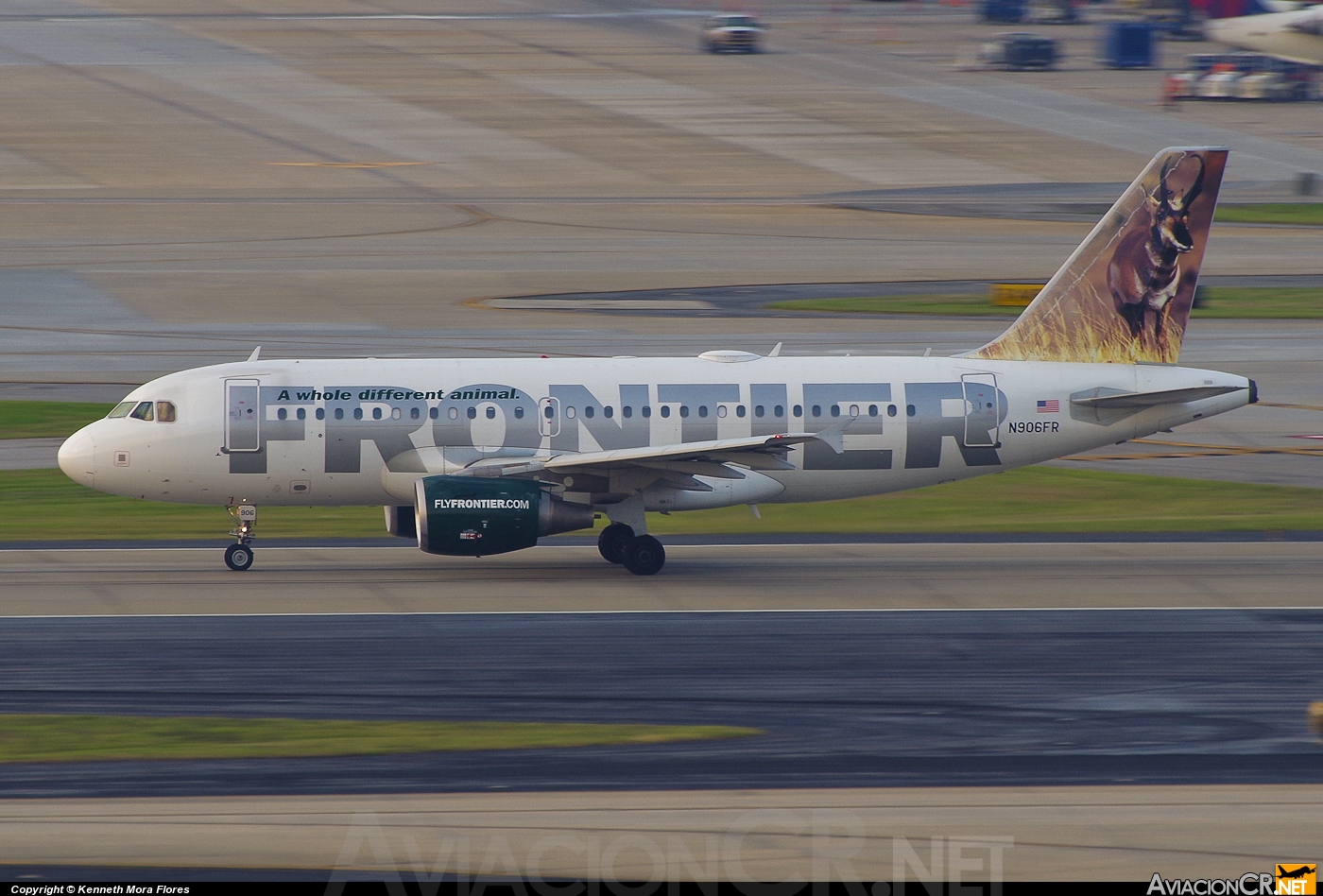 N906FR - Airbus A319-111 - Frontier Airlines