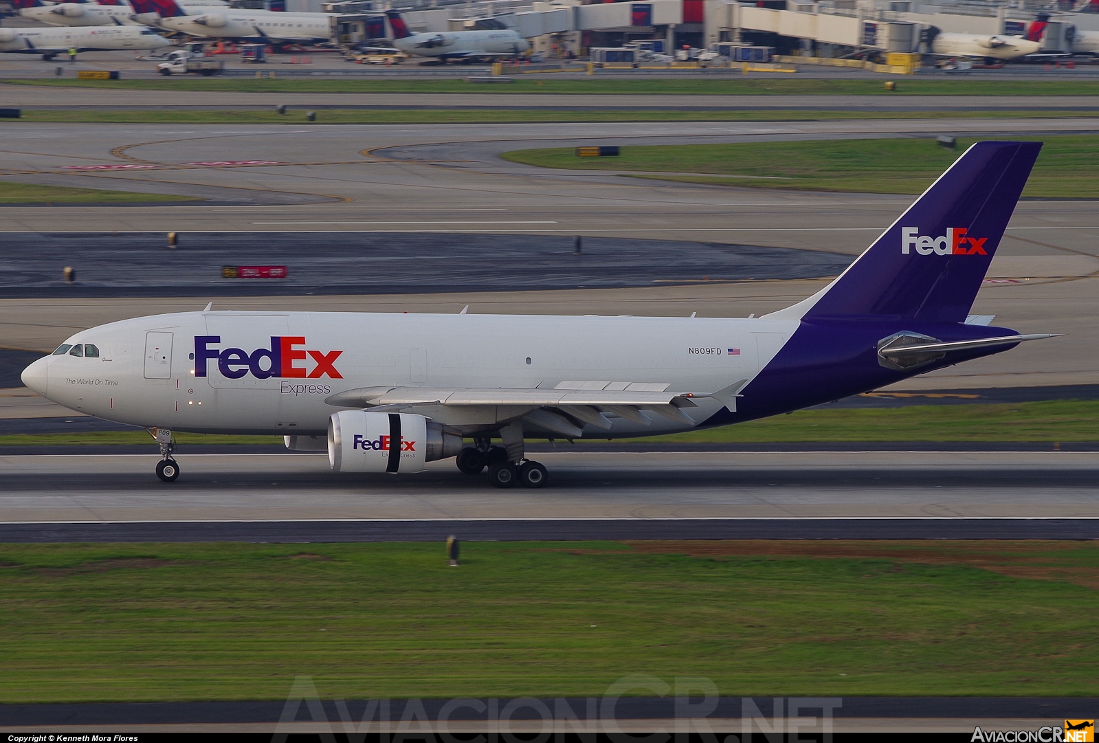 N809FD - Airbus A310-324 - FedEx