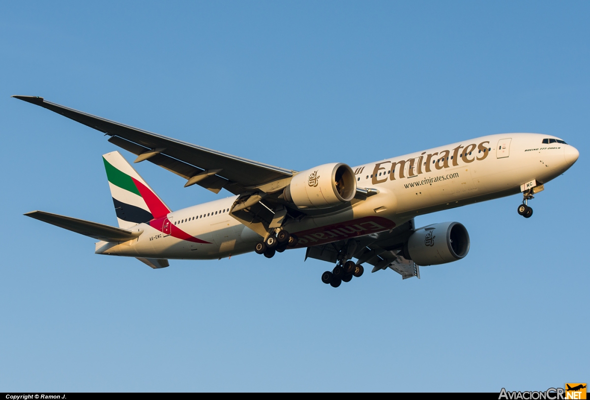 A6-EWC - Boeing 777-21H/LR - Emirates