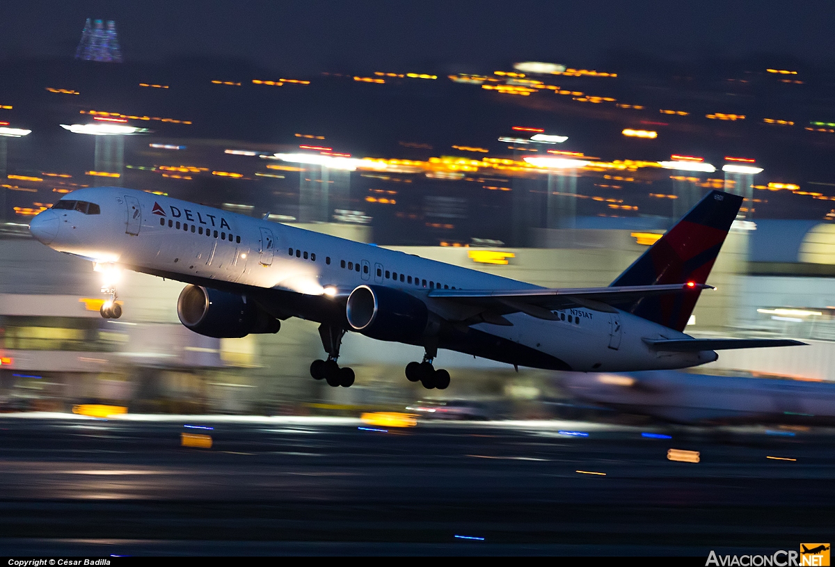 N751AT - Boeing 757-200 - Delta Air Lines