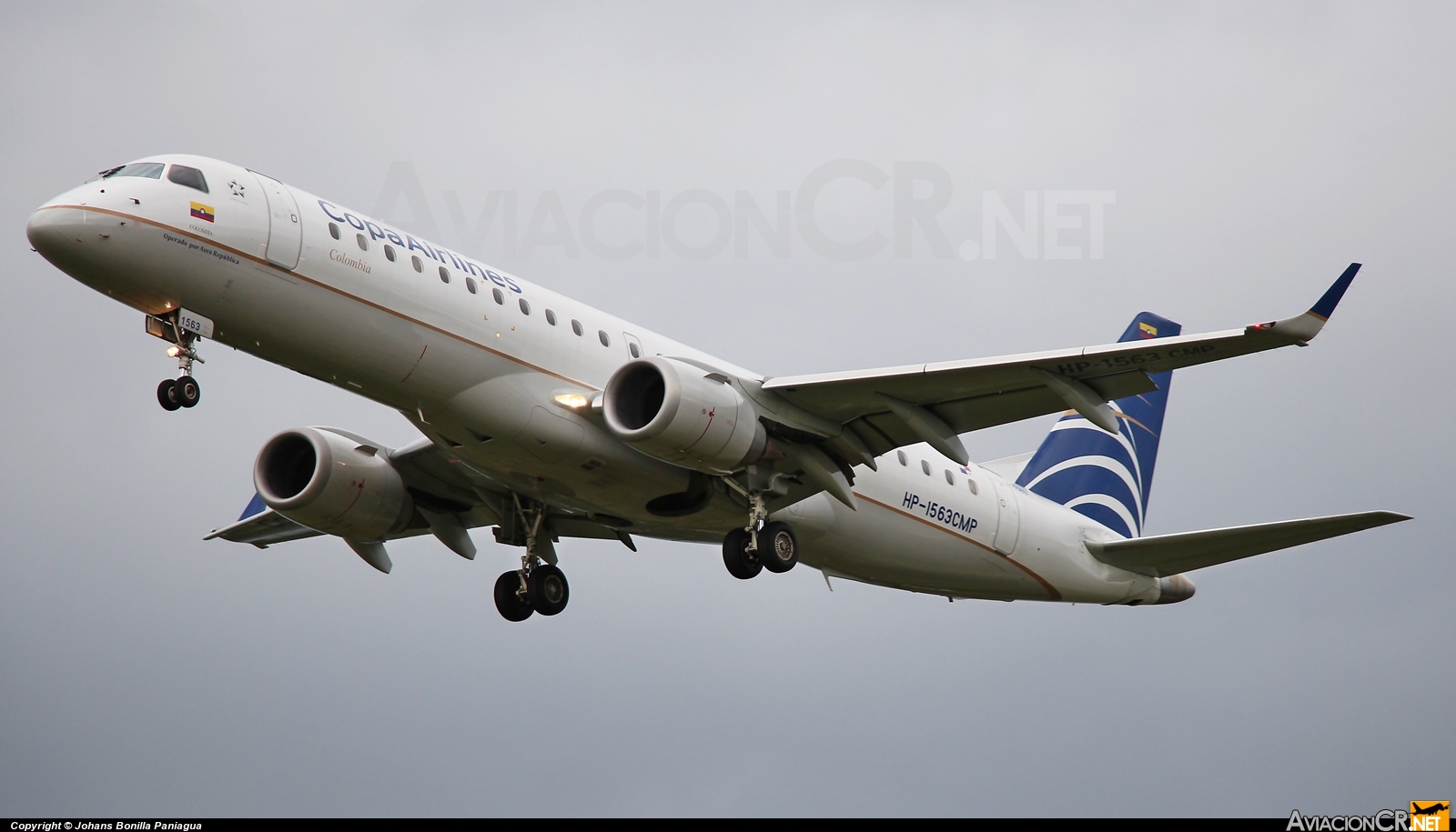 HP-1563CMP - Embraer 190-100IGW - Copa Airlines