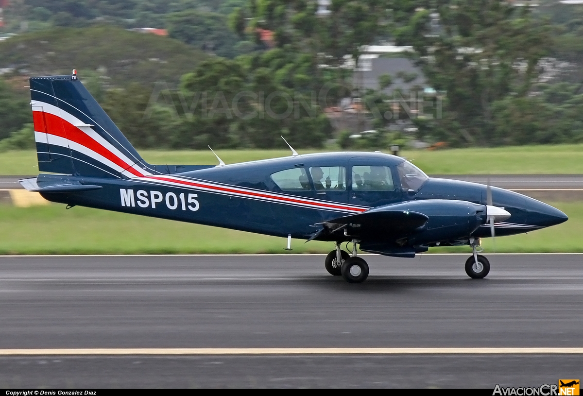 MSP015 - Piper PA-23-250 Aztec F - Ministerio de Seguridad Pública - Costa Rica