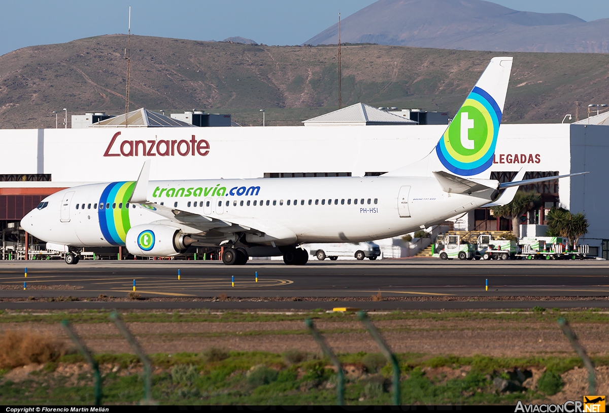 PH-HSI - Boeing 737-8K2 - Transavia Airlines