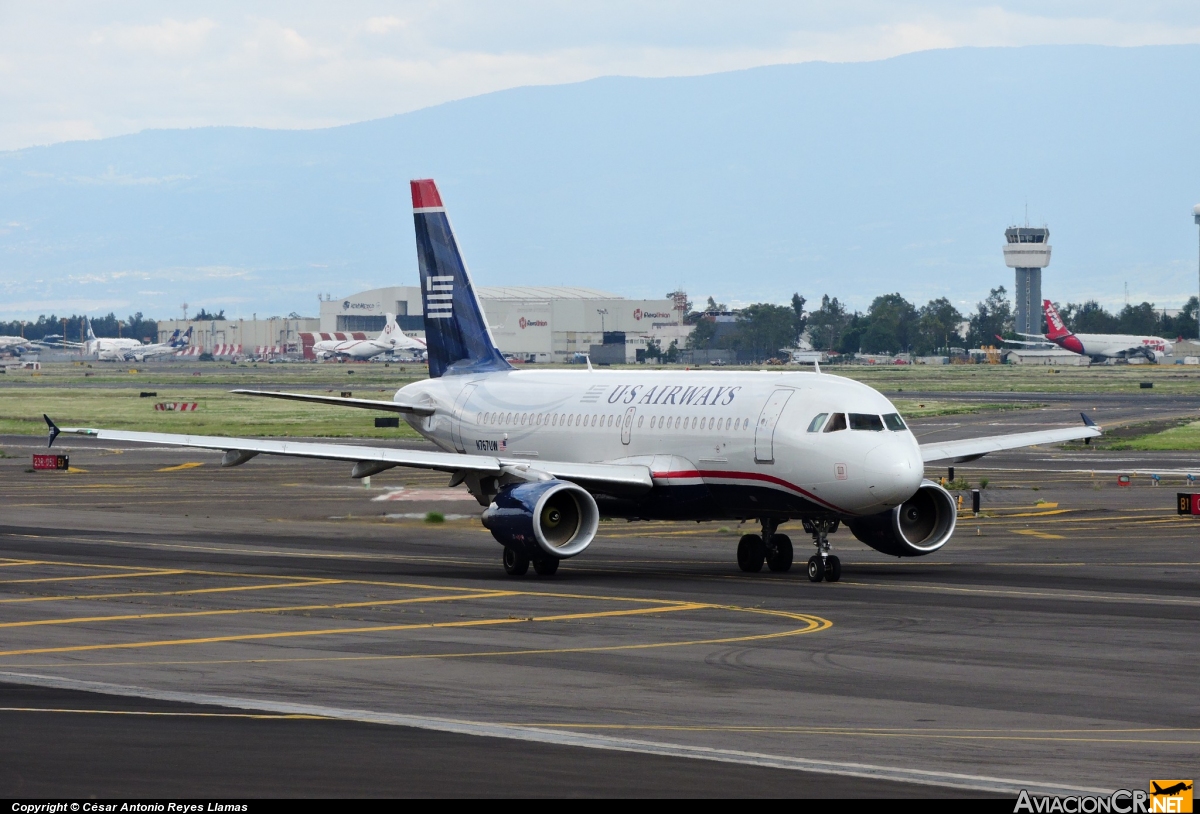 N767UW - Airbus A319-112 - US Airways