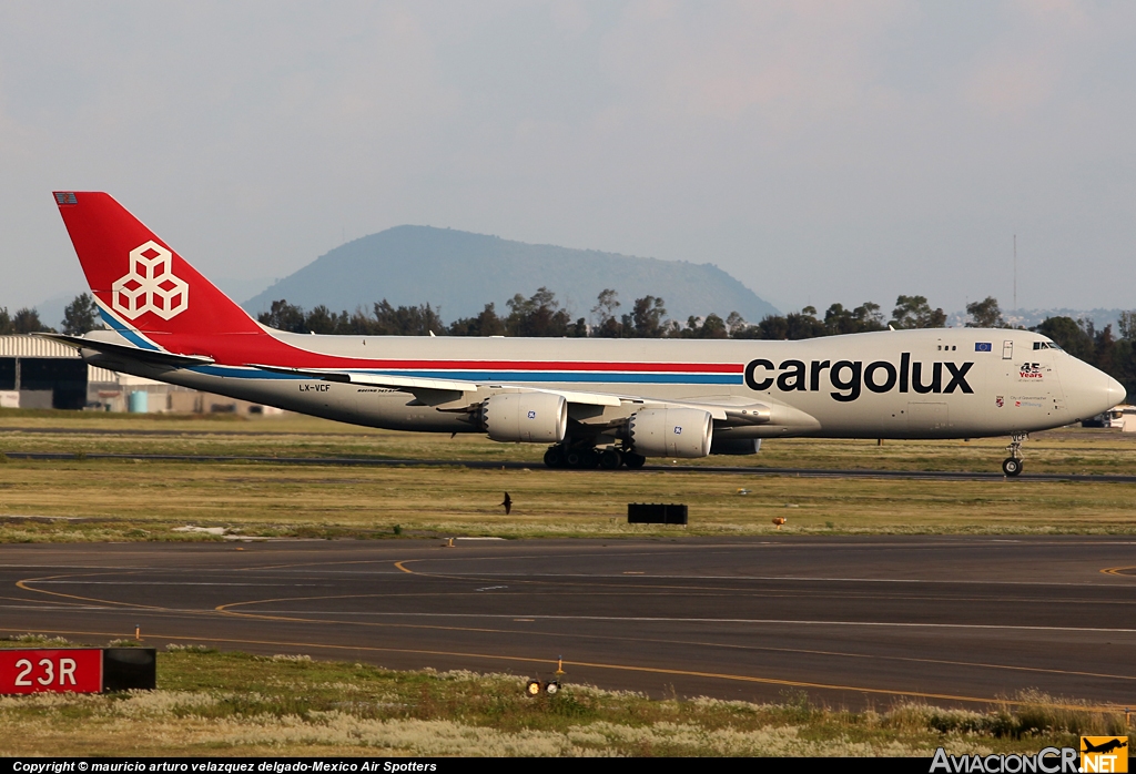 LX-VCF - Boeing 747-8F - Cargolux