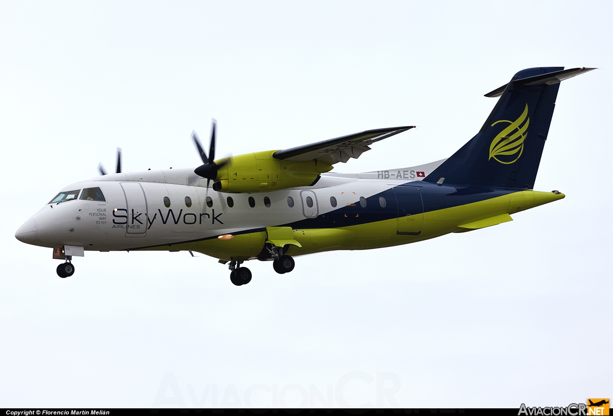 HB-AES - Dornier Do-328-110 - Sky Work