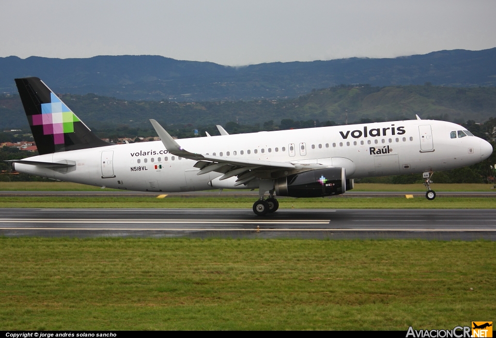 N518VL - Airbus A320-233 - Volaris