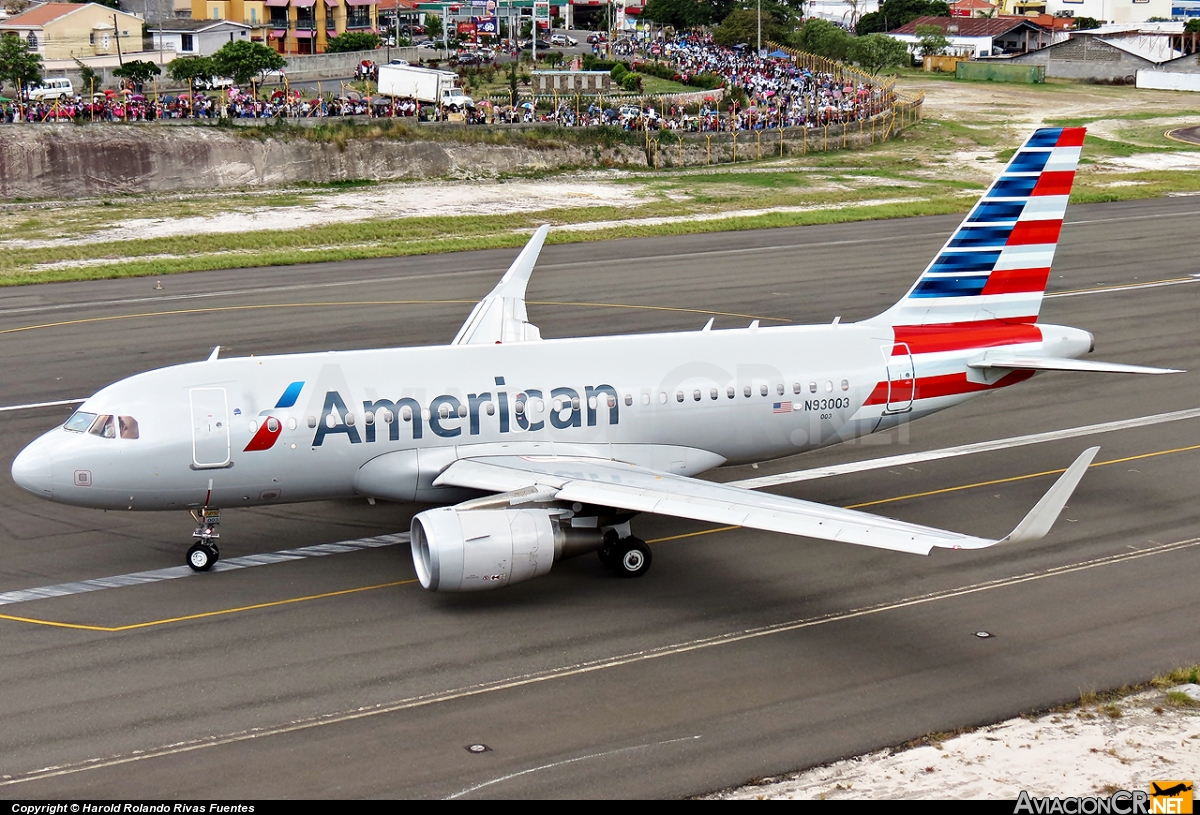 N93003 - Airbus A319-115 - American Airlines