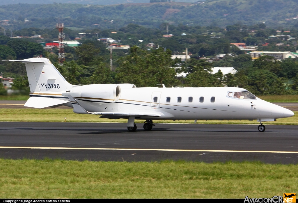 YV3146 - Learjet 60 - Privado