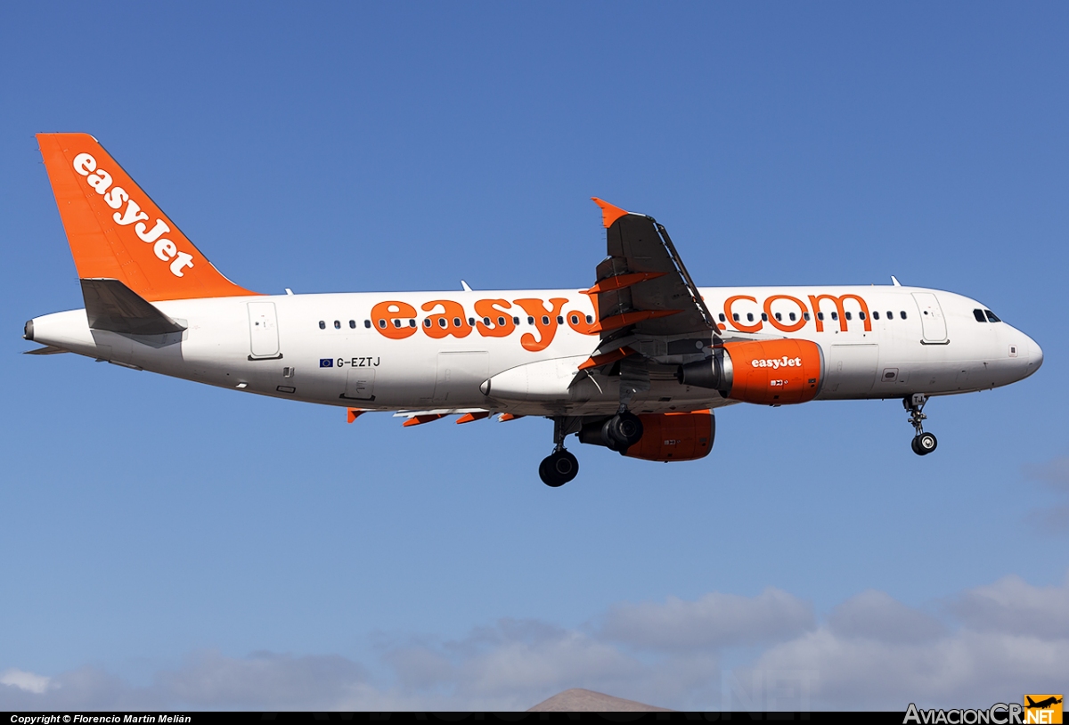 G-EZTJ - Airbus A320-214 - EasyJet Airline