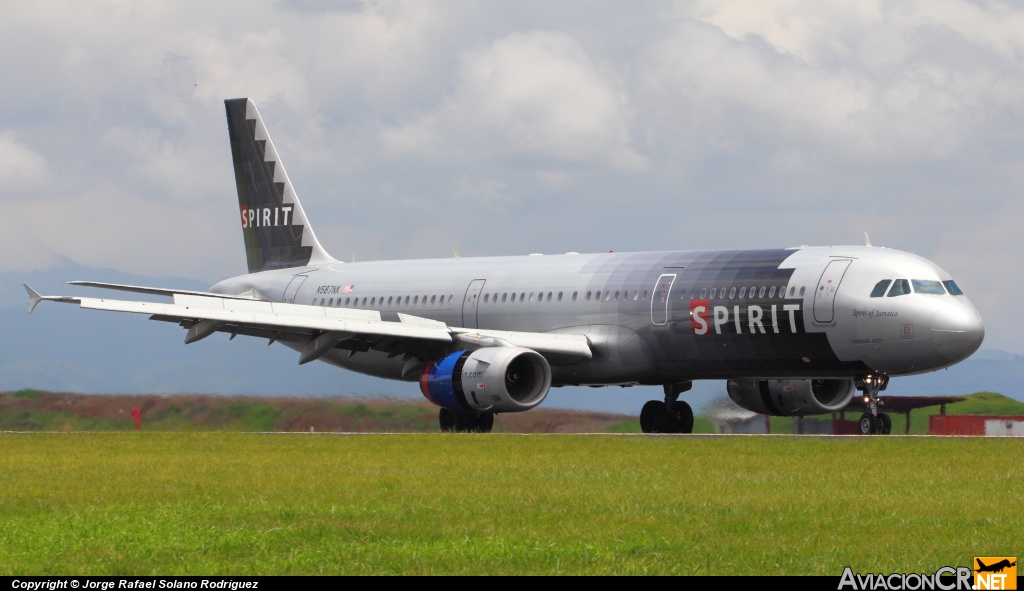N587NK - Airbus A321-231 - Spirit