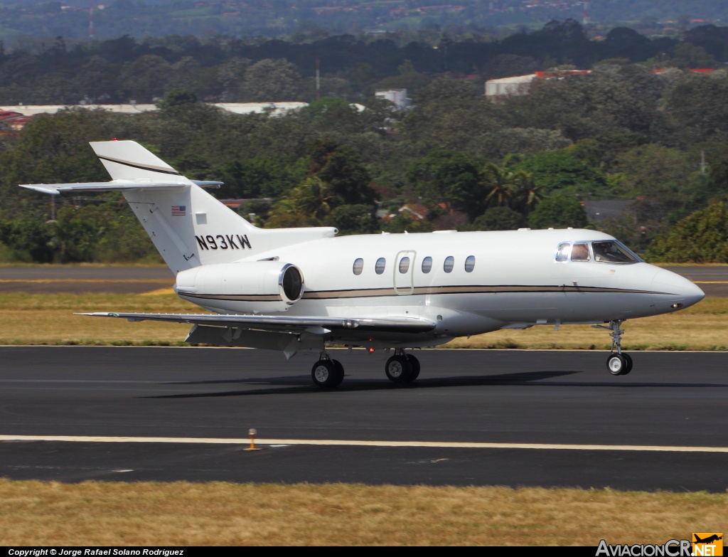 N93KW - Hawker Beechcraft 750	 - Privado