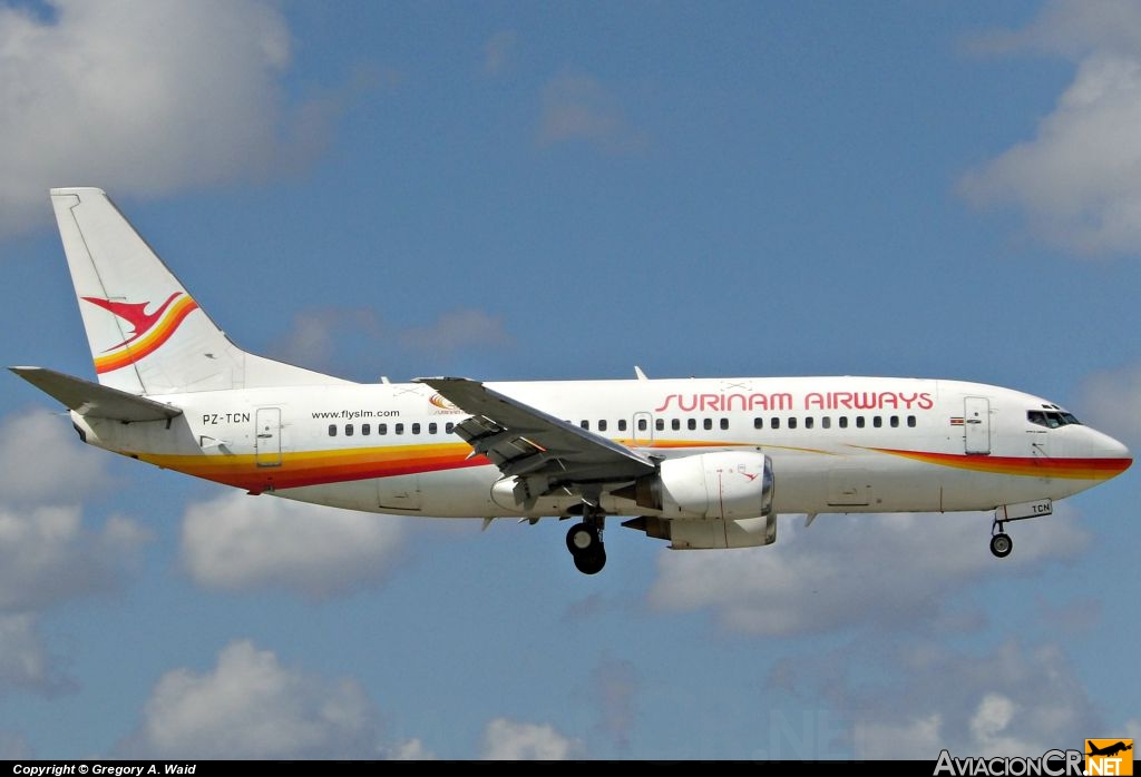 PZ-TCN - Boeing 737-36N - Surinam Airways