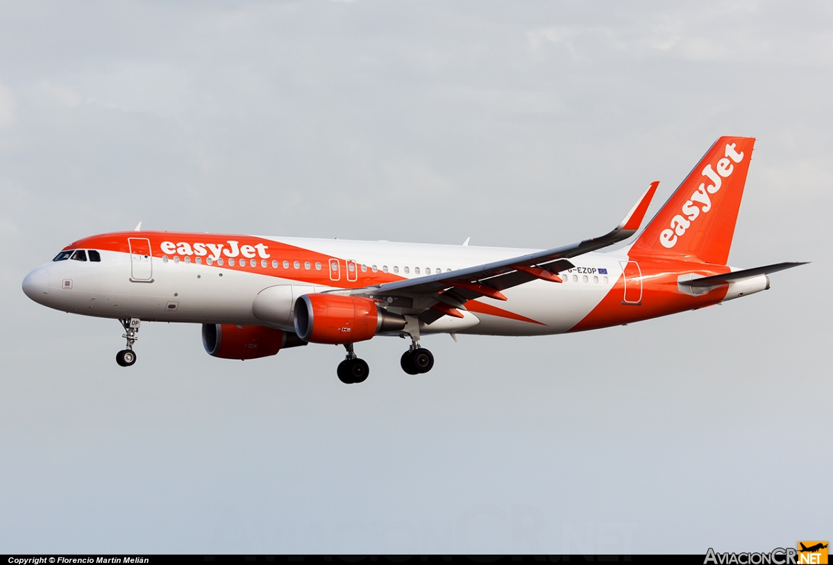 G-EZOP - Airbus A320-214 - EasyJet Airline