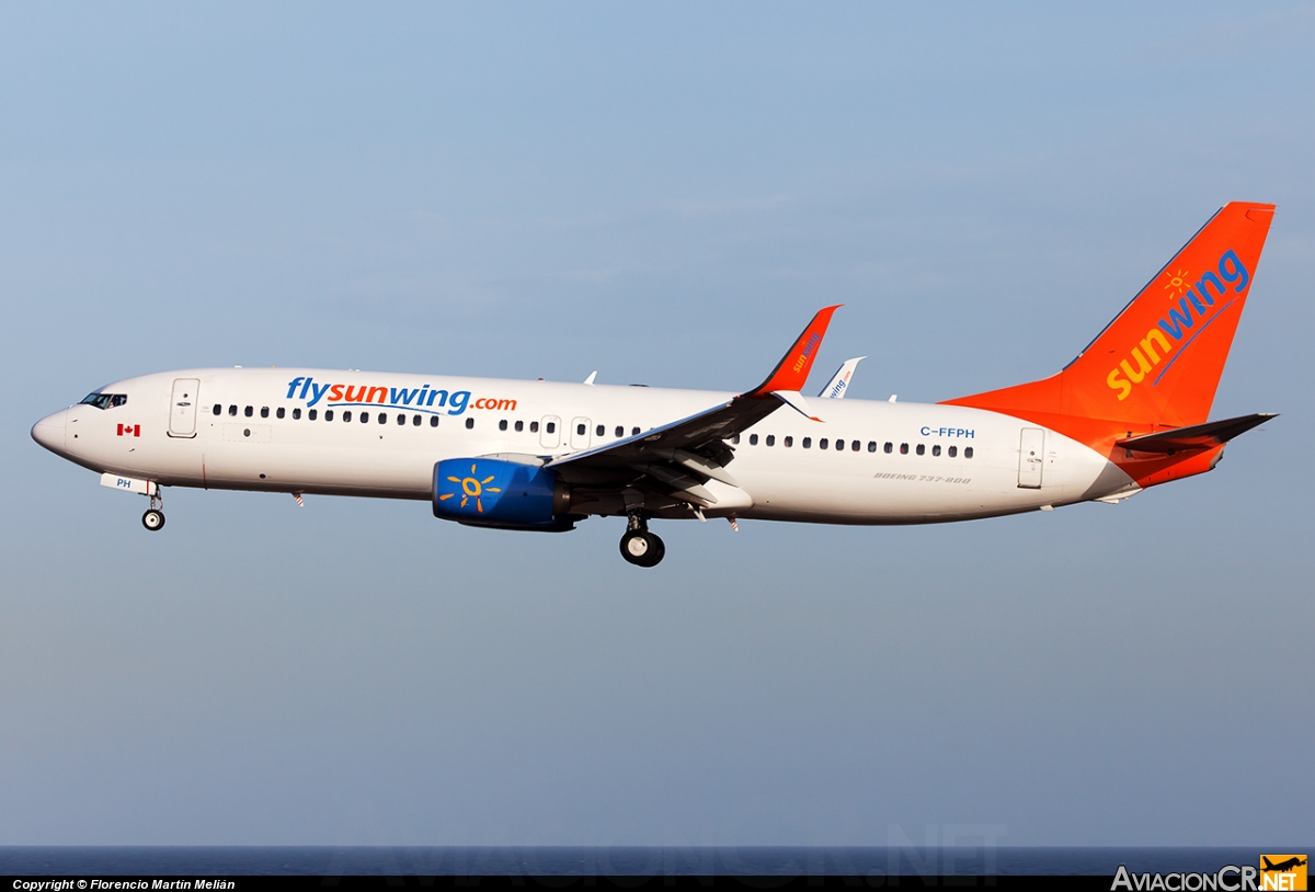 C-FFPH - Boeing 737-81D - Sunwing Airlines