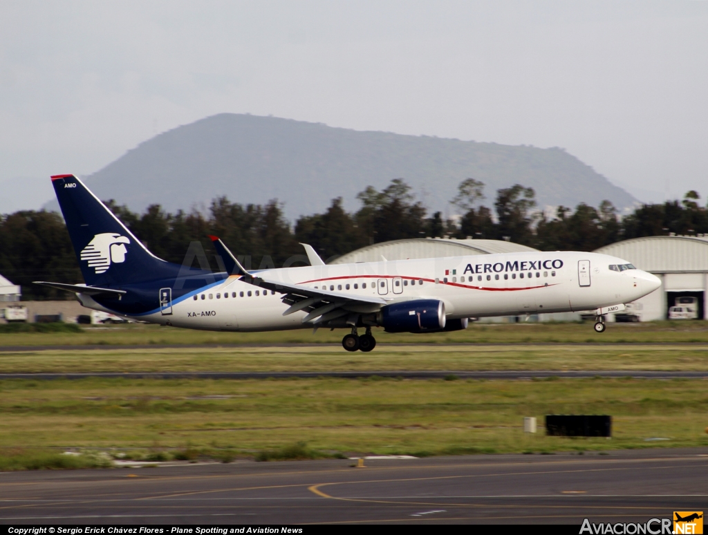 XA-AMO - Boeing 737-85D - Aeromexico