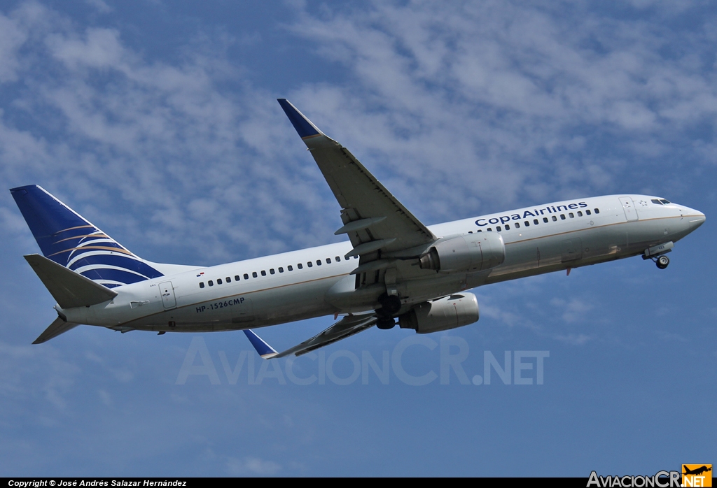 HP-1526CMP - Boeing 737-8V3 - Copa Airlines