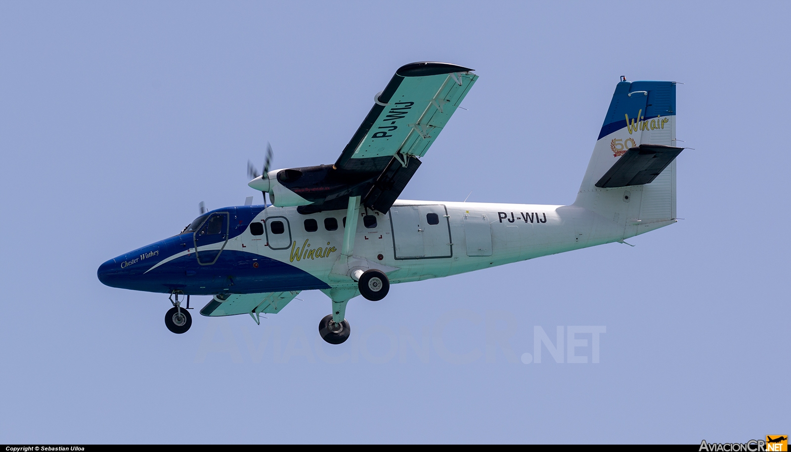 PJ-WIJ - De Havilland Canada DHC-6-300 Twin Otter - Winair - Windward Islands Airways