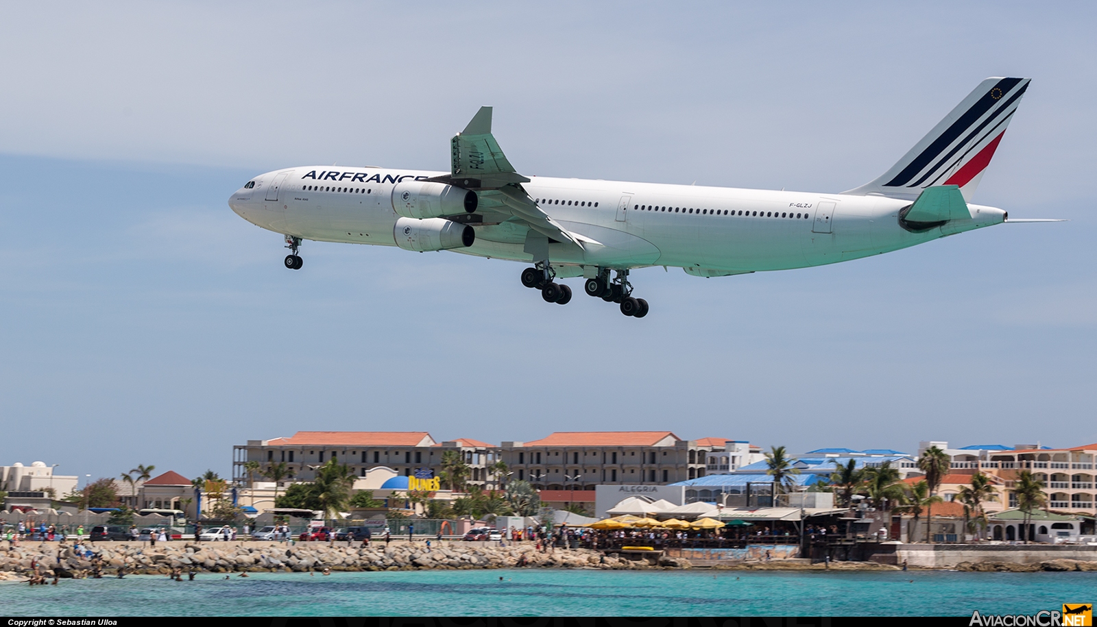 F-GLZJ - Airbus A340-313X - Air France