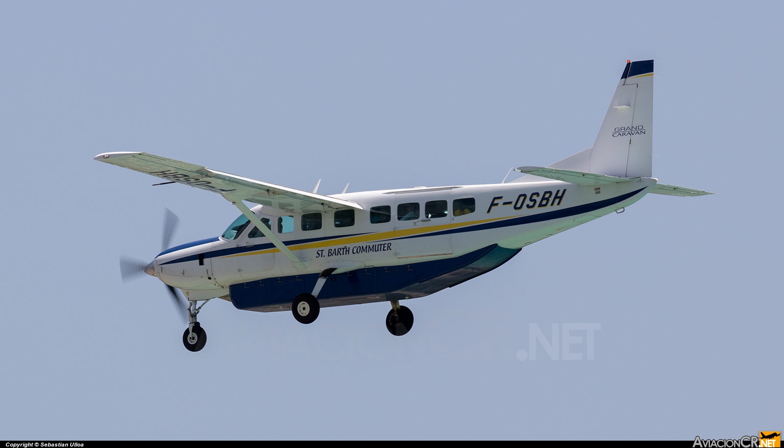 F-OSBH - Cessna 208B Grand Caravan - St Barth Commuter