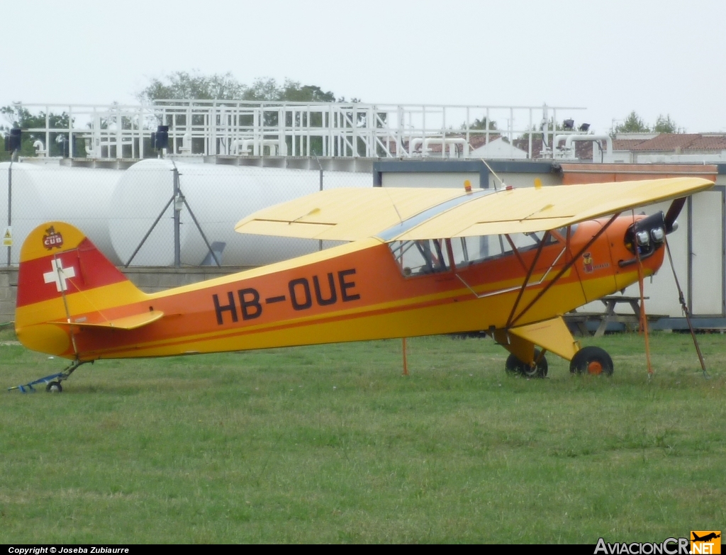 HB-OUE - Piper J-3C-90 Cub - Privado
