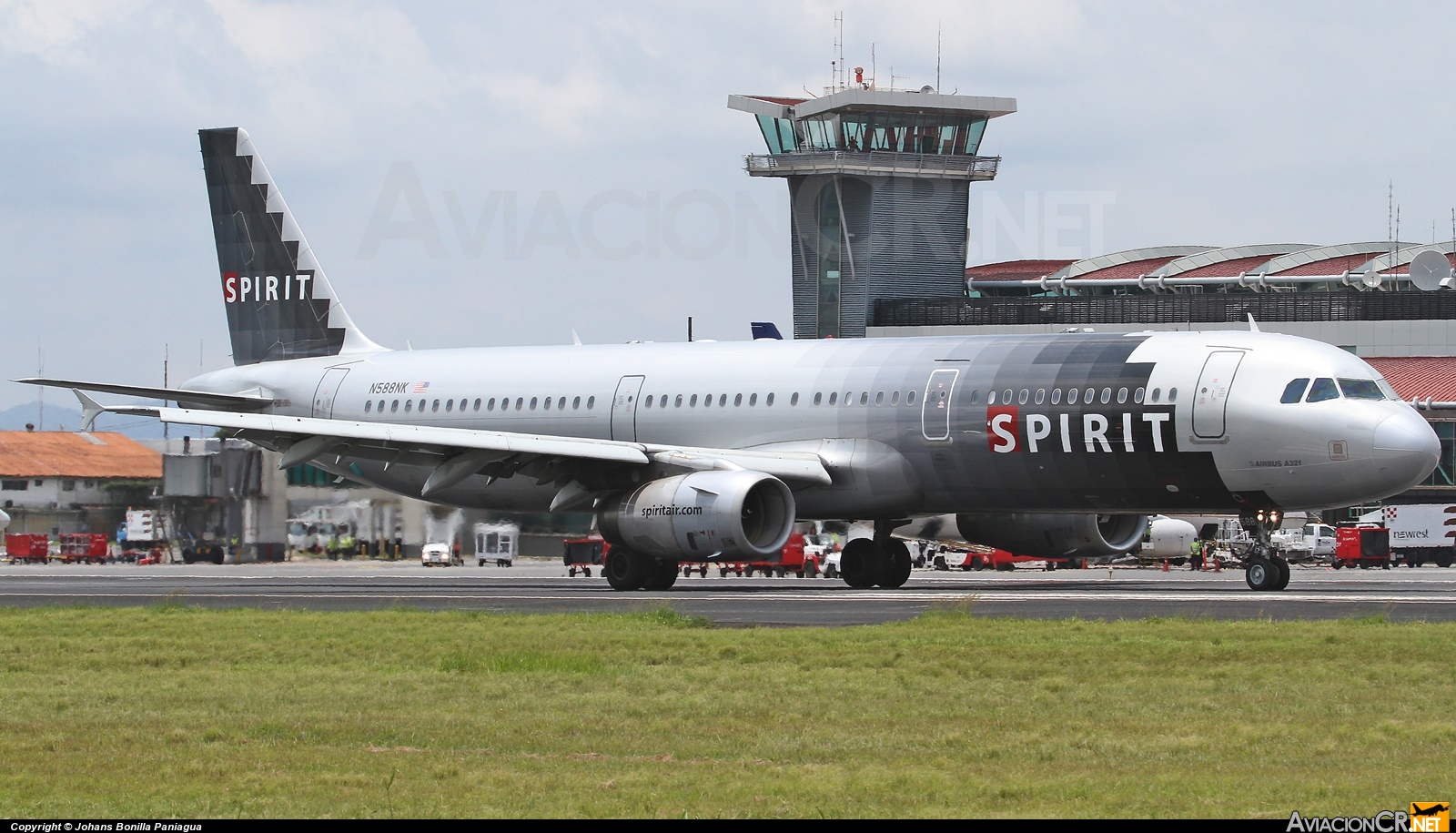 N588NK - Airbus A321-231 - Spirit Airlines