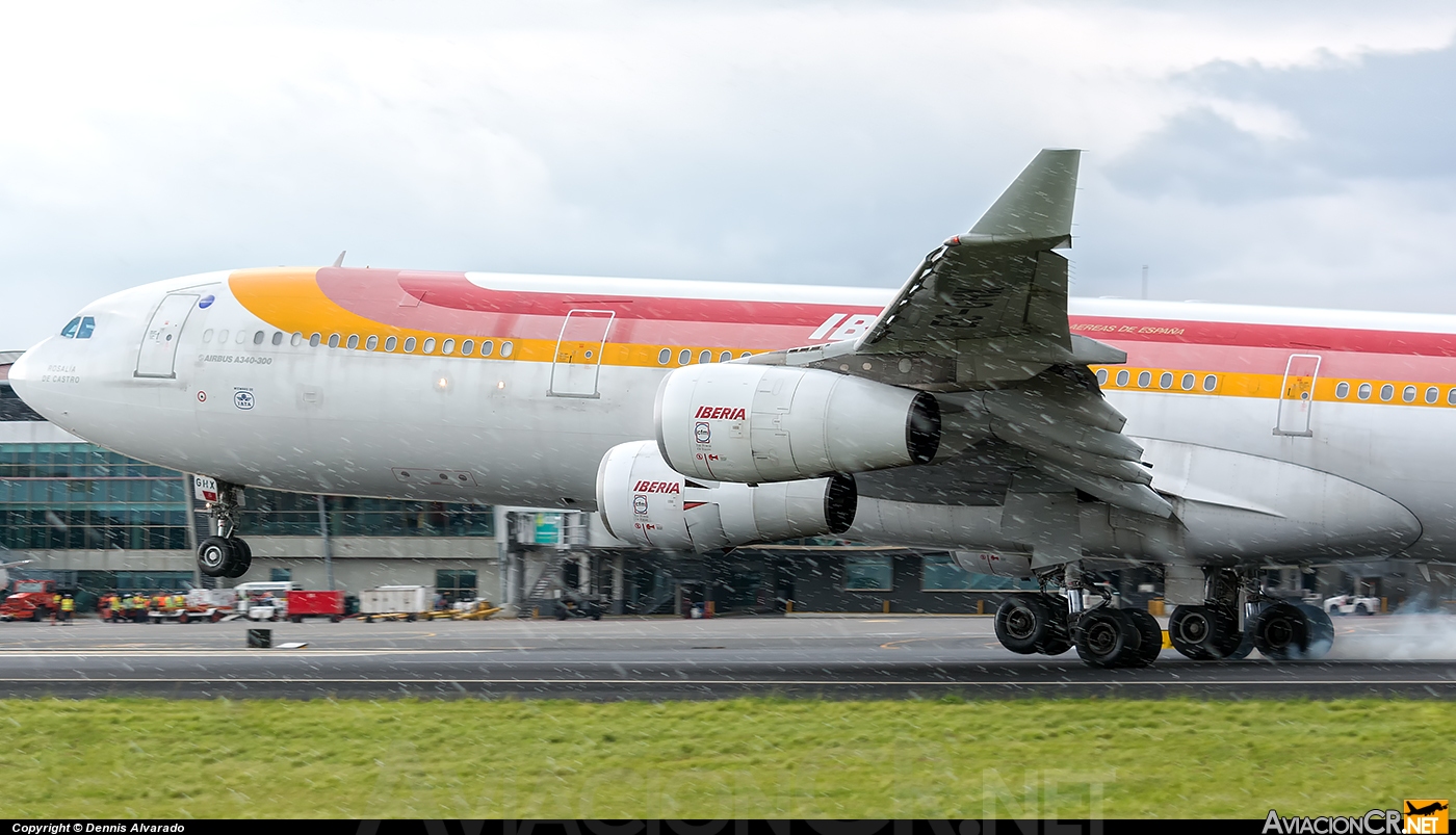 EC-GHX - Airbus A340-313X - Iberia