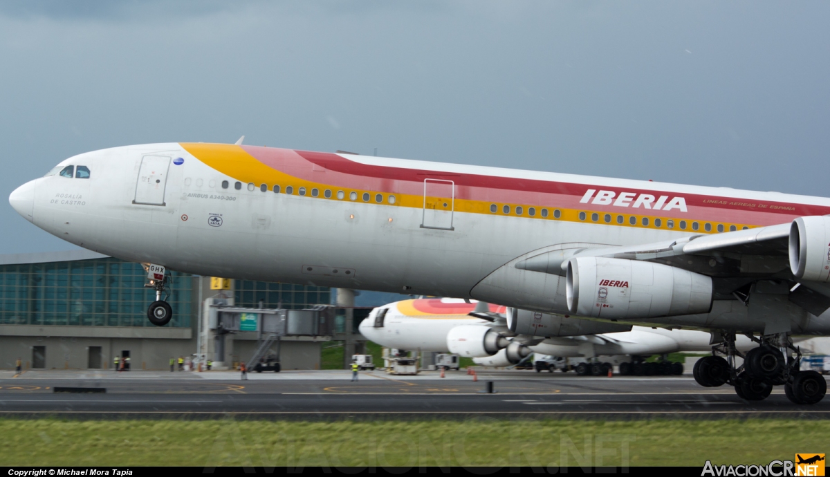 EC-GHX - Airbus A340-313X - Iberia