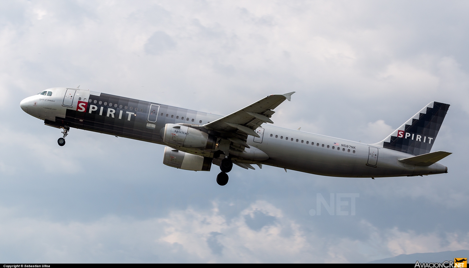 N587NK - Airbus A321-231 - Spirit