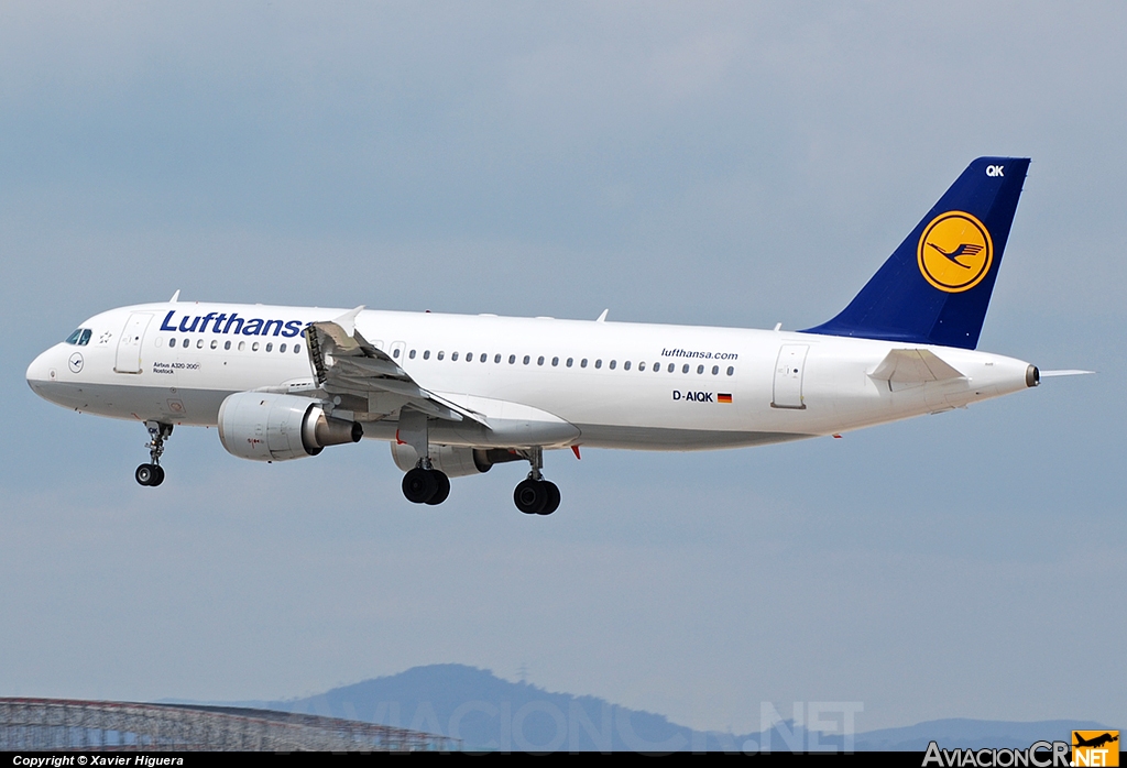 D-AIQK - Airbus A320-211 - Lufthansa
