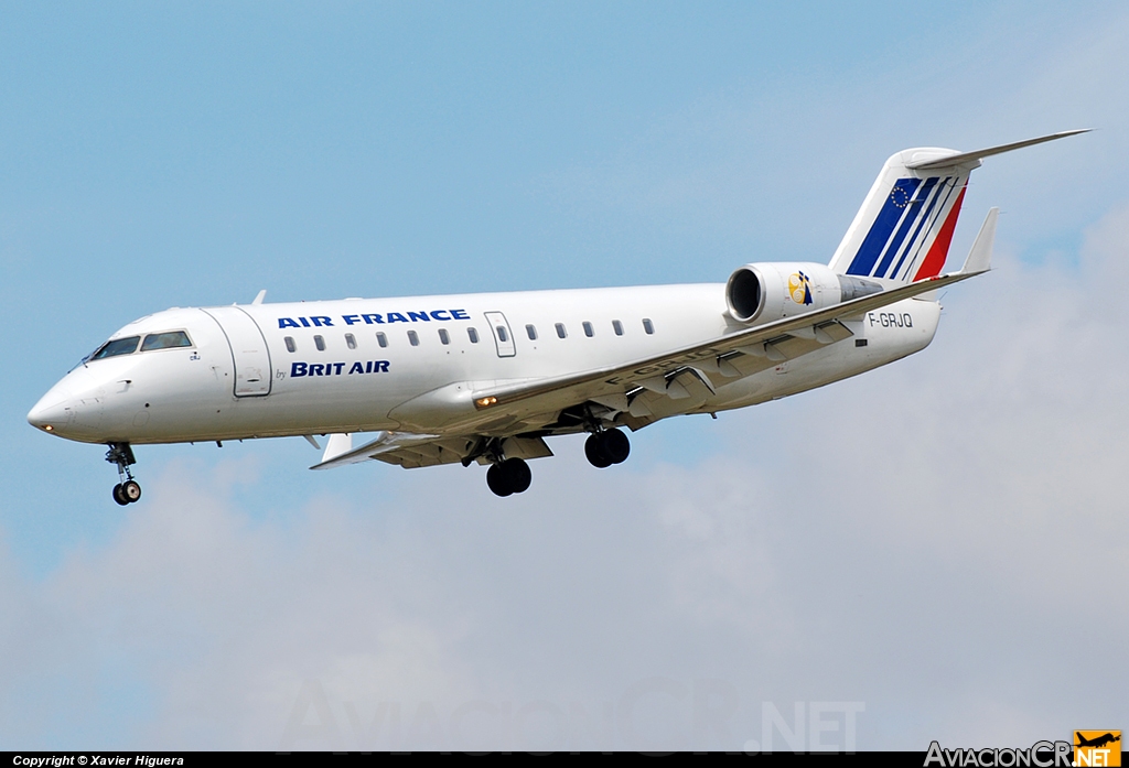 F-GRJQ - Canadair CL-600-2B19 Regional Jet CRJ-100 - Air France