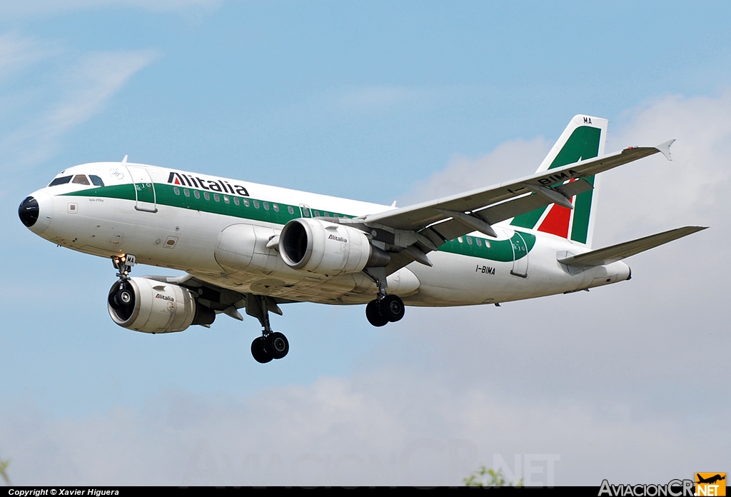 I-BIMA - Airbus A319-112 - Alitalia