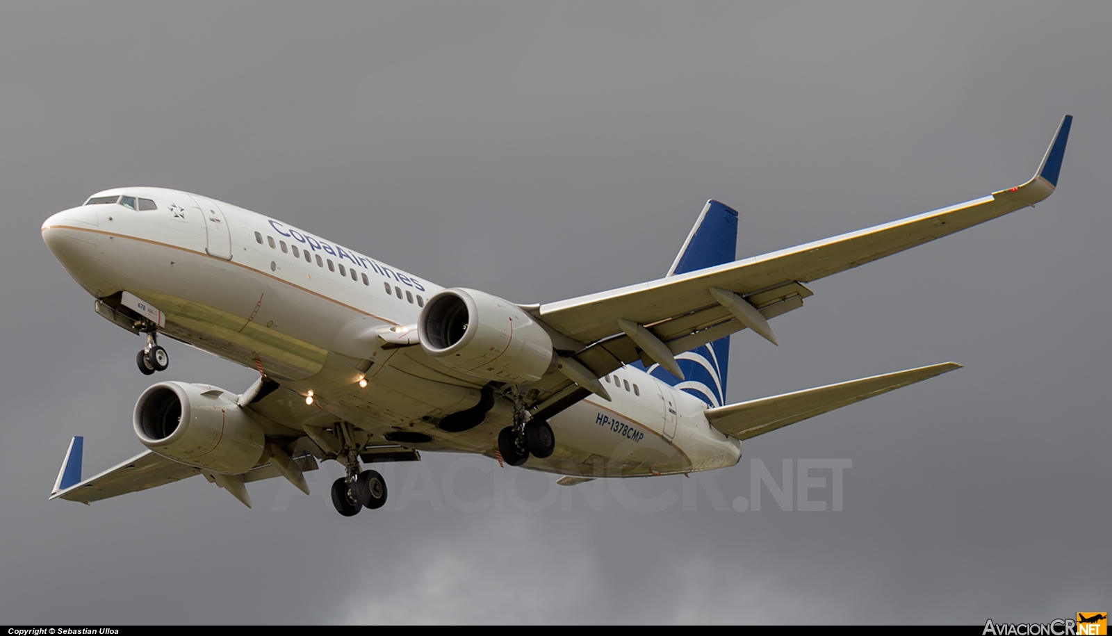 HP-1378CMP - Boeing 737-7V3 - Copa Airlines
