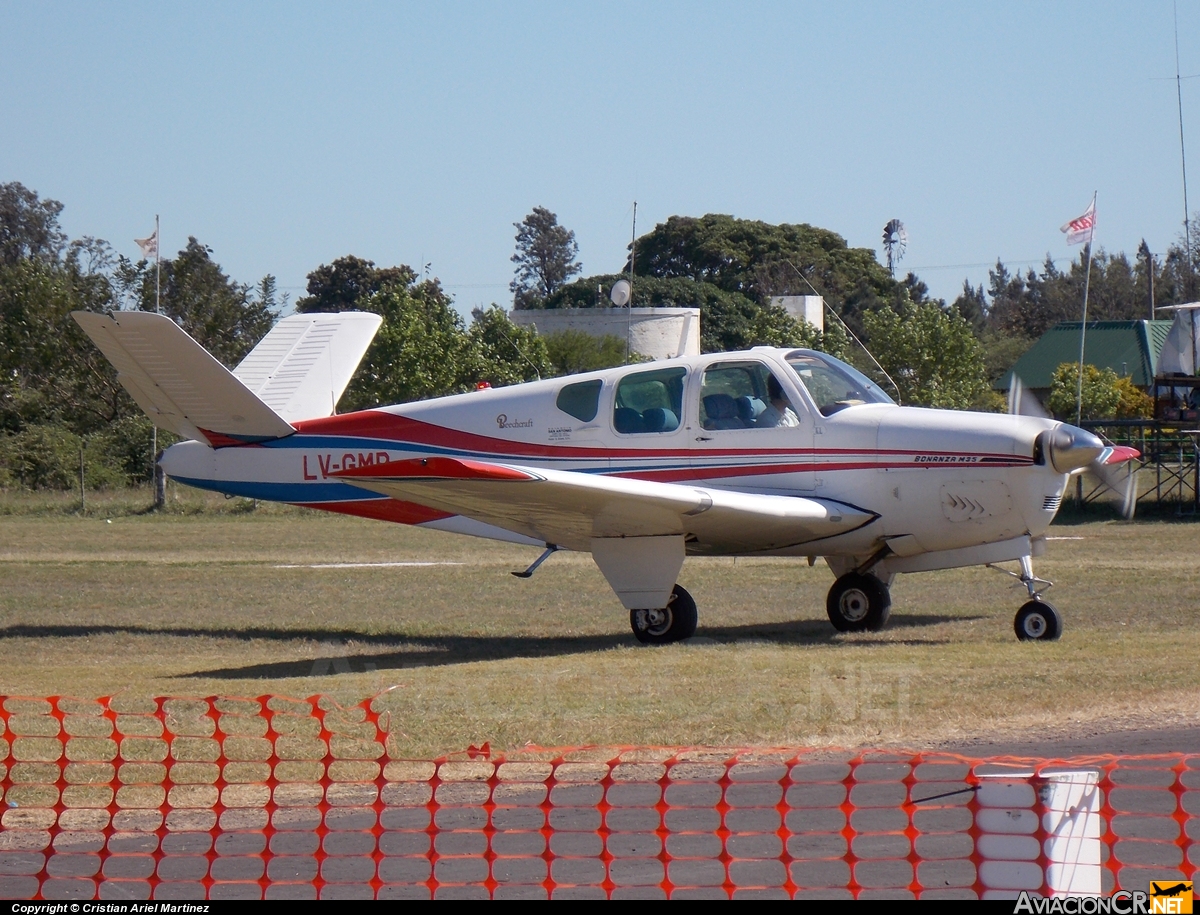 LV-GMB - Beechcraft M35 Bonanza - Privado