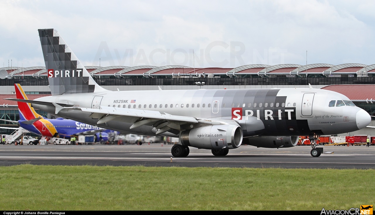 N525NK - Airbus A319-132 - Spirit Airlines