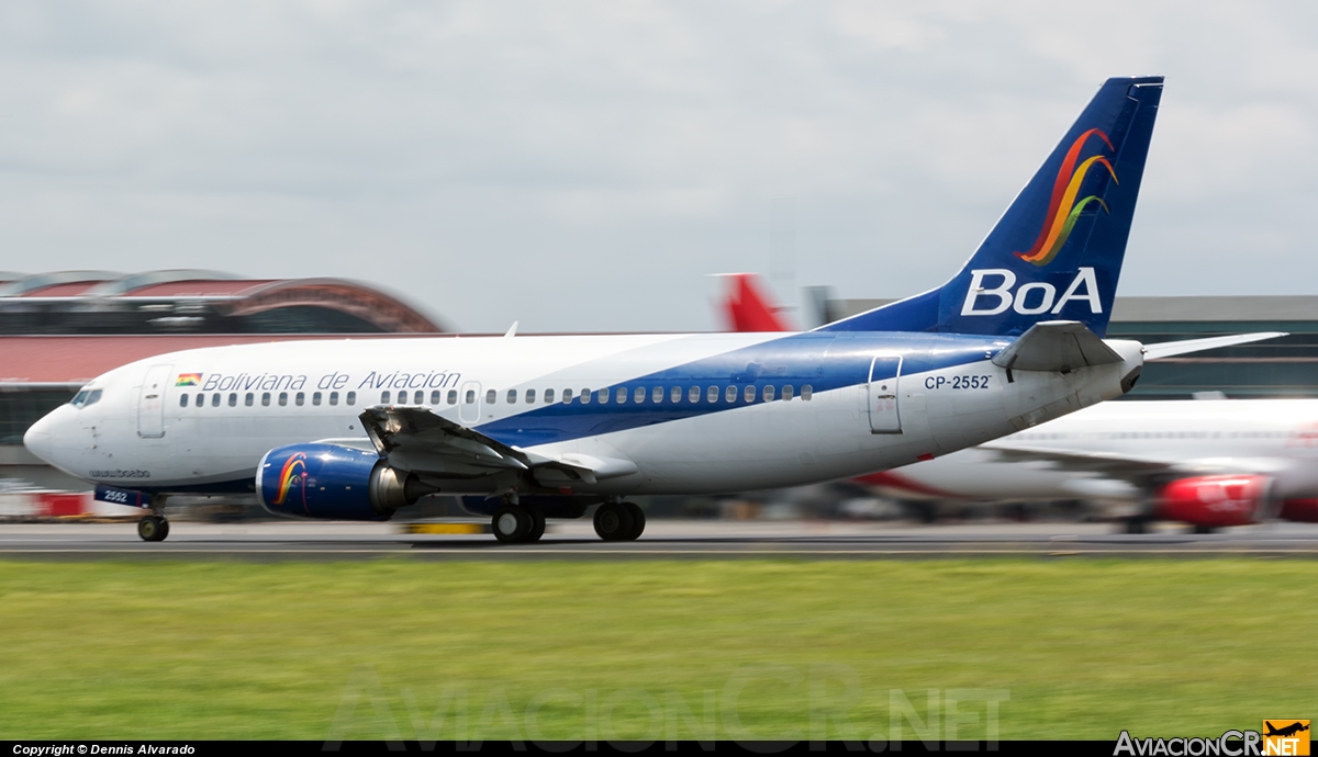 CP-2552 - Boeing 737-3M8 - Boliviana de Aviación (BoA)