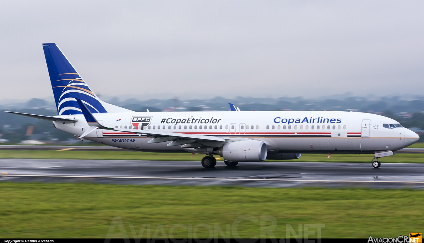 HP-1829CMP - Boeing 737-8V3 - Copa Airlines
