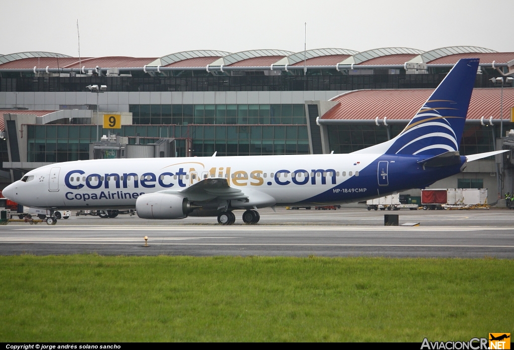 HP-1849CMP - Boeing 737-8V3 - Copa Airlines