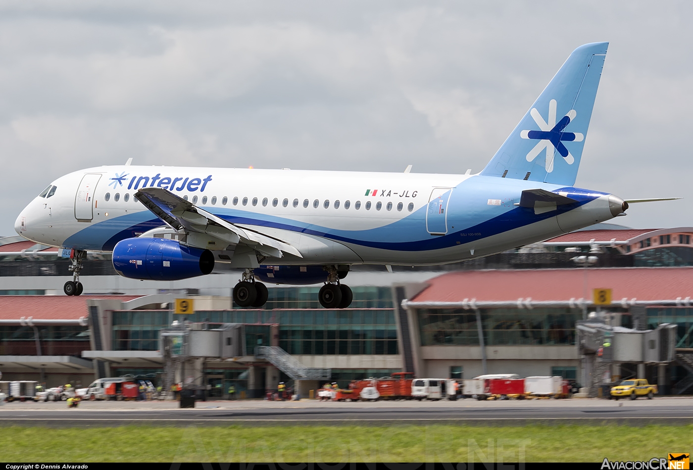 XA-JLG - Sukhoi Superjet 100-95B - Interjet
