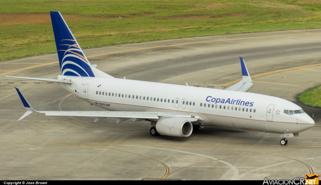 HP-1829CMP - Boeing 737-8V3 - Copa Airlines