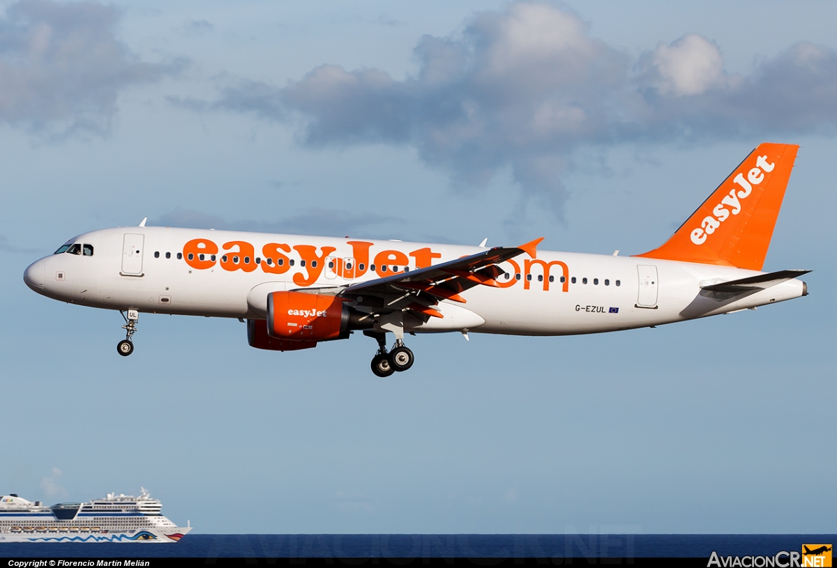 G-EZUL - Airbus A320-214 - EasyJet